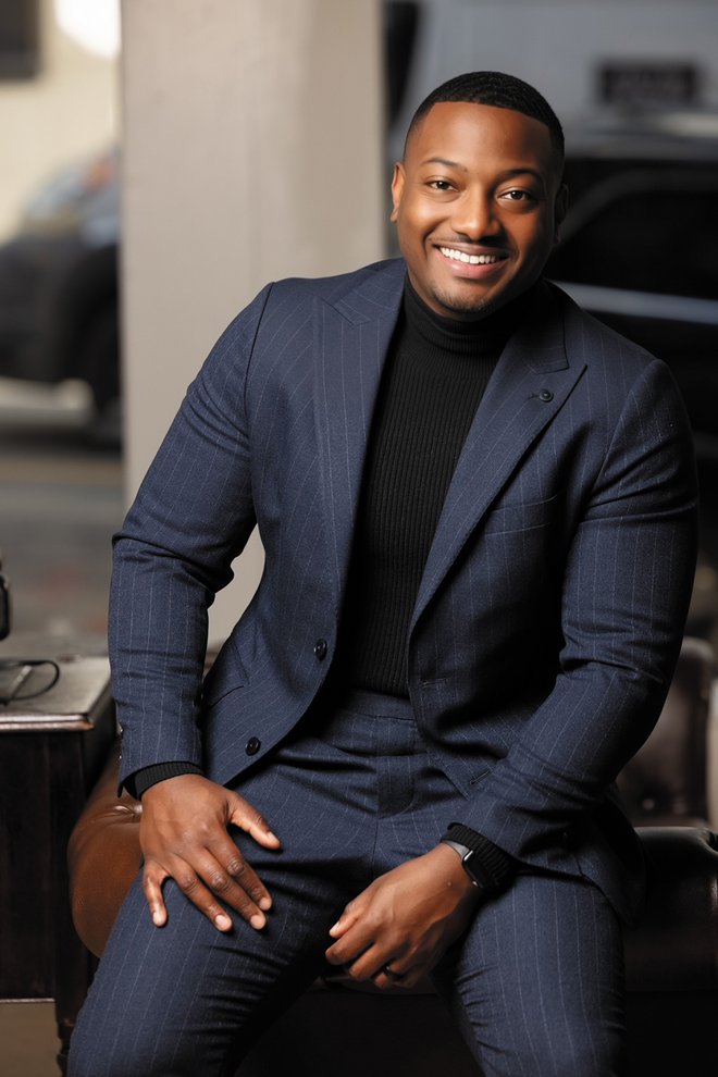 Andre Julius, executive image consultant and host of LVLUP